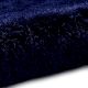 Modern Navy Blue Shaggy Rug